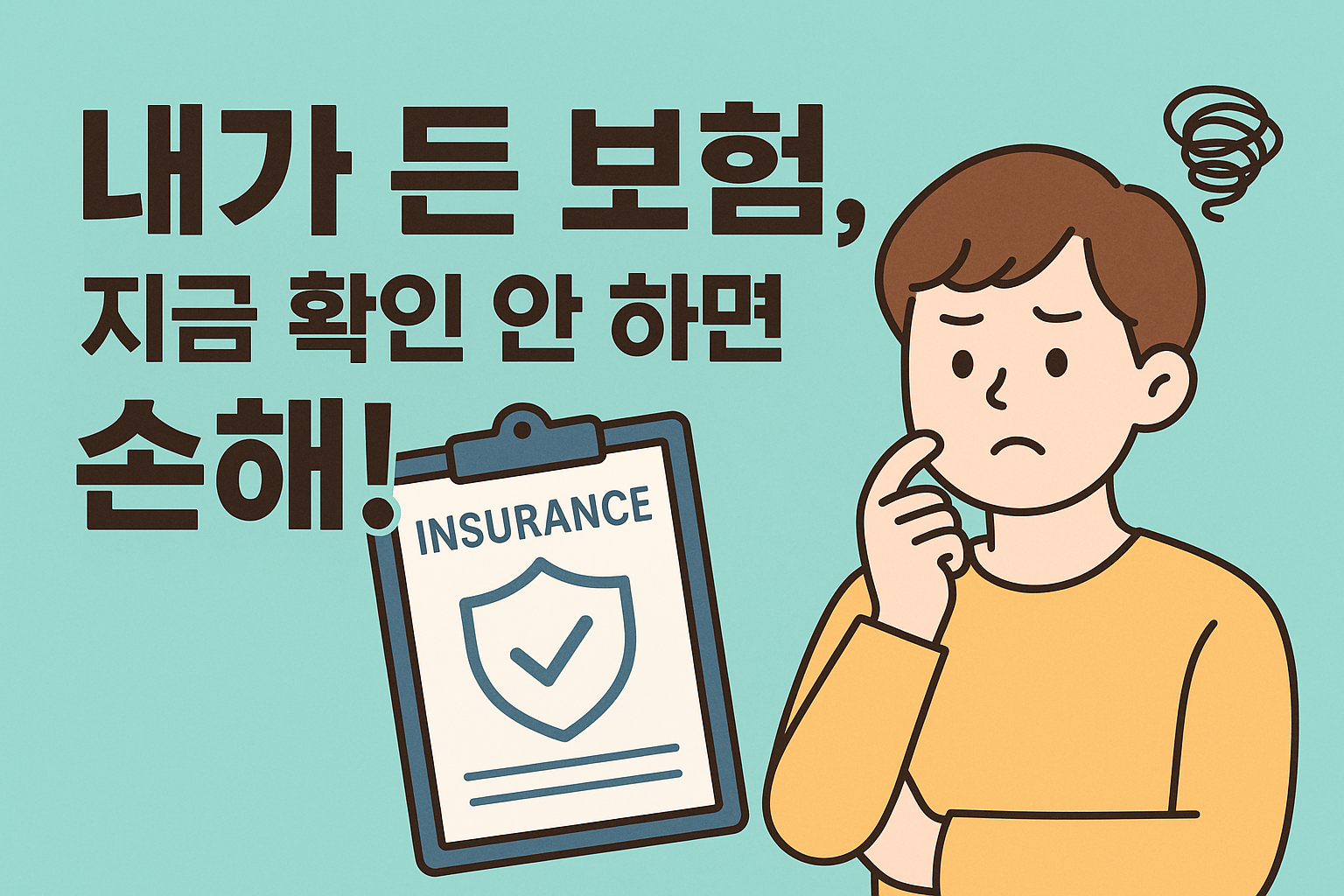 내가 든 보험, 지금 확인 안 하면 손해!