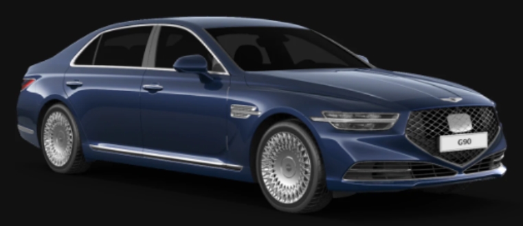 G90 색상코드 로얄 블루( 색상코드 : RY5)