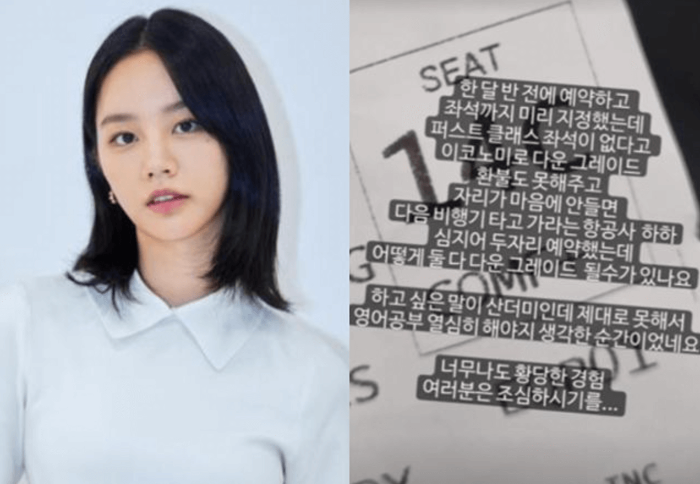 걸그룹 출신 배우 혜리 항공사 불만 폭로