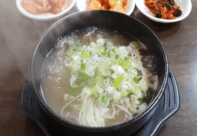 성남 종합시장 속풀이 해장국 맛집,