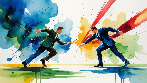 ENTJ는 목표를 향해 거침없이 나아갑니다에 관한 그림