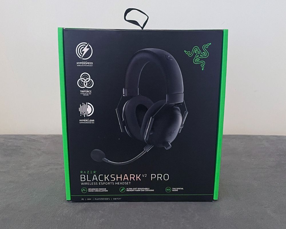 Razer Blackshark V2 Pro 무선 헤드셋 검토