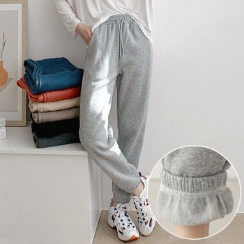 로우 기모 조거 팬츠 트레이닝바지 기모빵빵