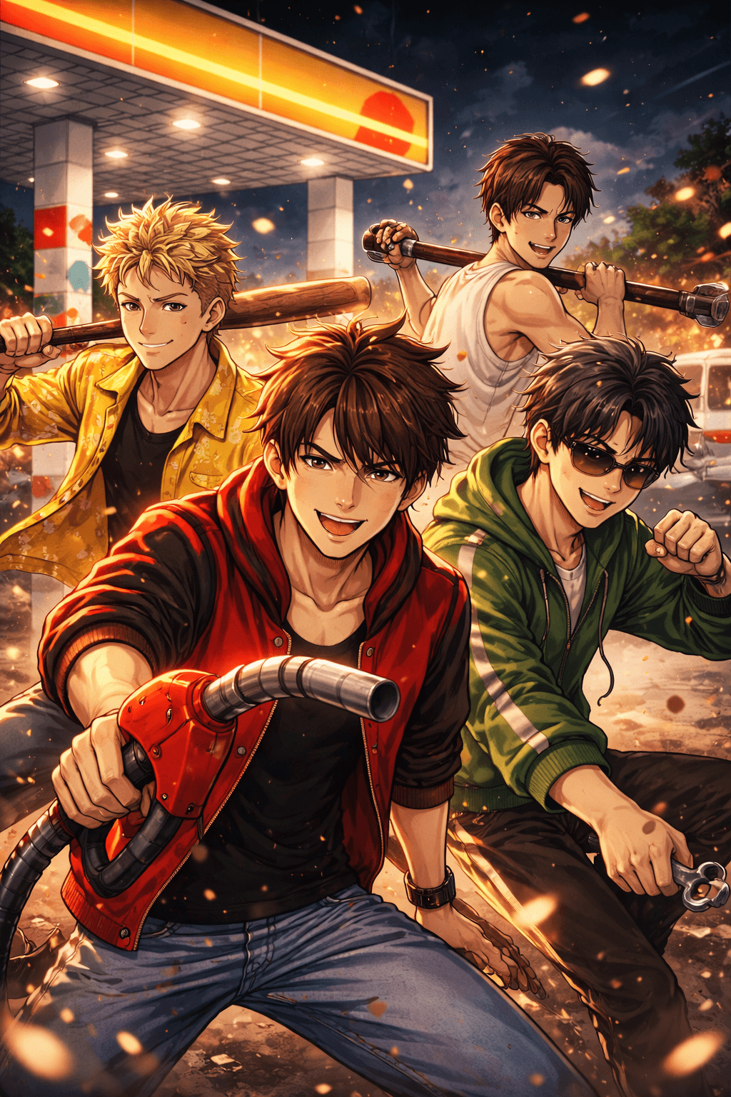 주유소 습격사건 포스터 이미지