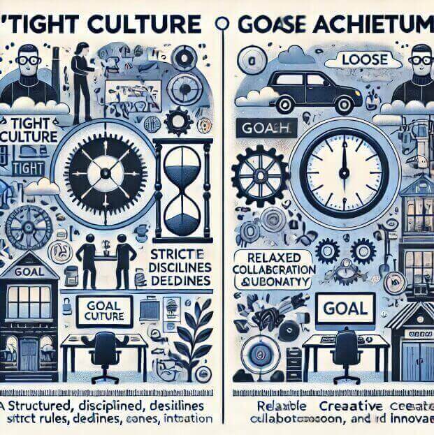 목표 달성을 위한 심리학적 접근: 타이트한 vs 루스한 문화
