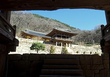 늦가을 부석사 경내