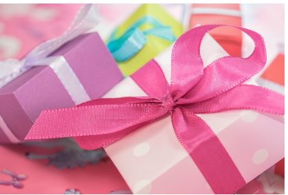 리본포장박스 사진