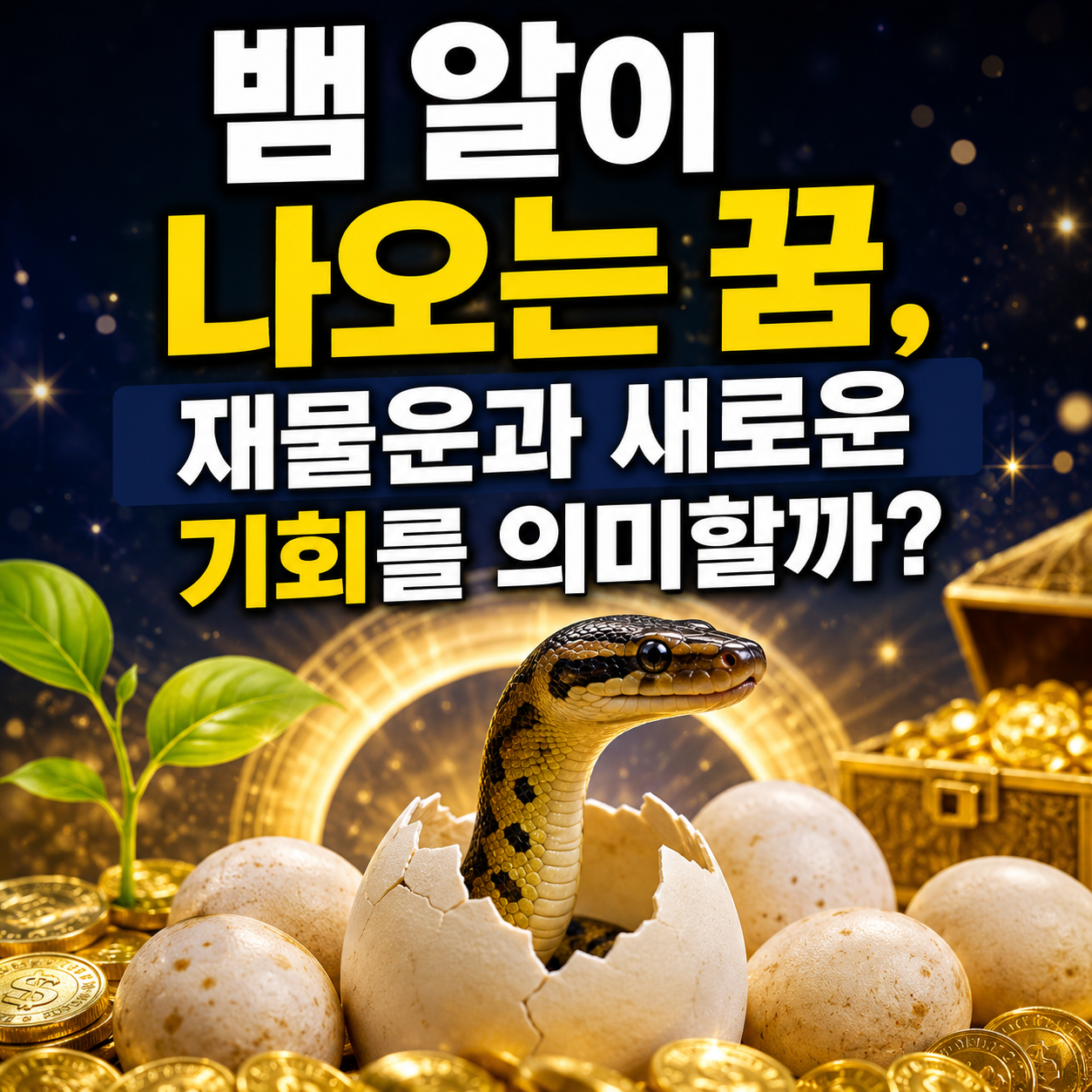 뱀 알 꿈