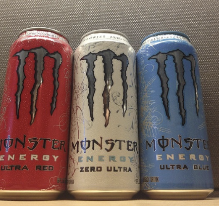 몬스터 음료의 이미지