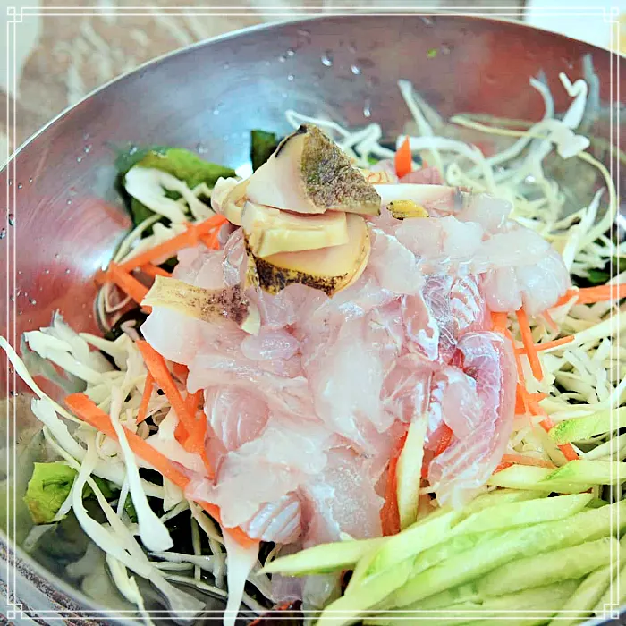 제부도, 전곡항 맛집 참소라숙회, 참소라 무침