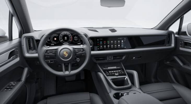 포르쉐-카이엔-내부