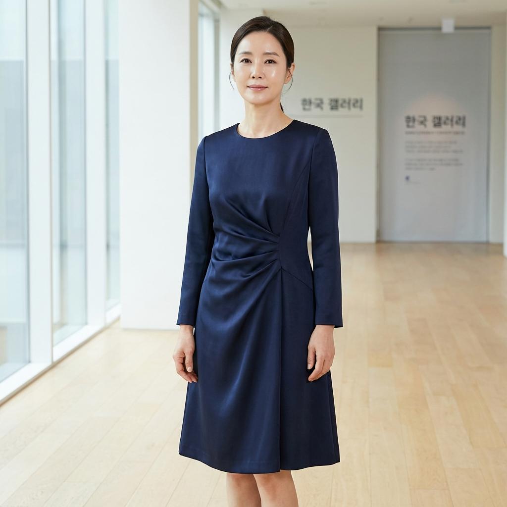 60대 엄마 결혼식 뱃살 가려주는 원피스 선택 가이드