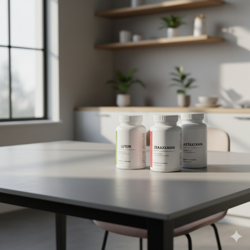 루테인, 지아잔틴, 아스타잔틴 복합 성분