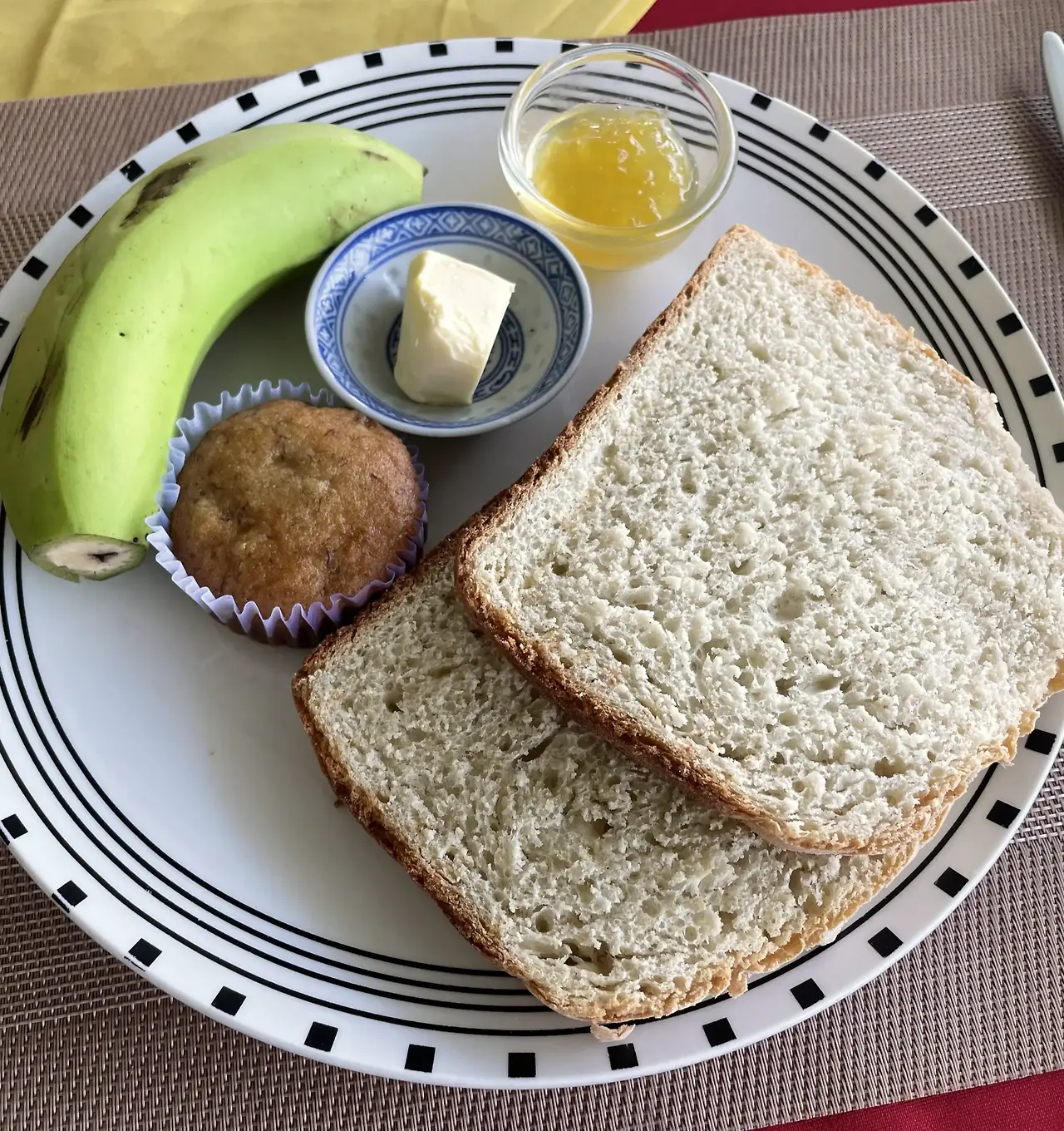 continental 조식 메뉴