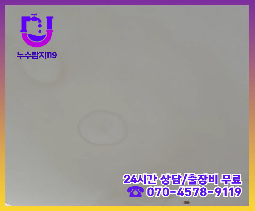 화정동 아파트 빌라 화장실 천장 누수2