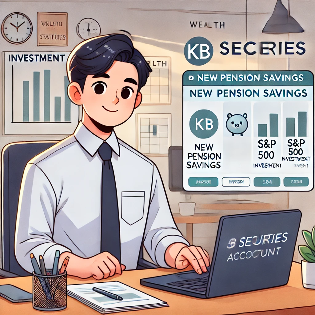 KB증권 계좌로 신연금저축에 S&amp;P500 투자 월급쟁이도 부자되는 비결