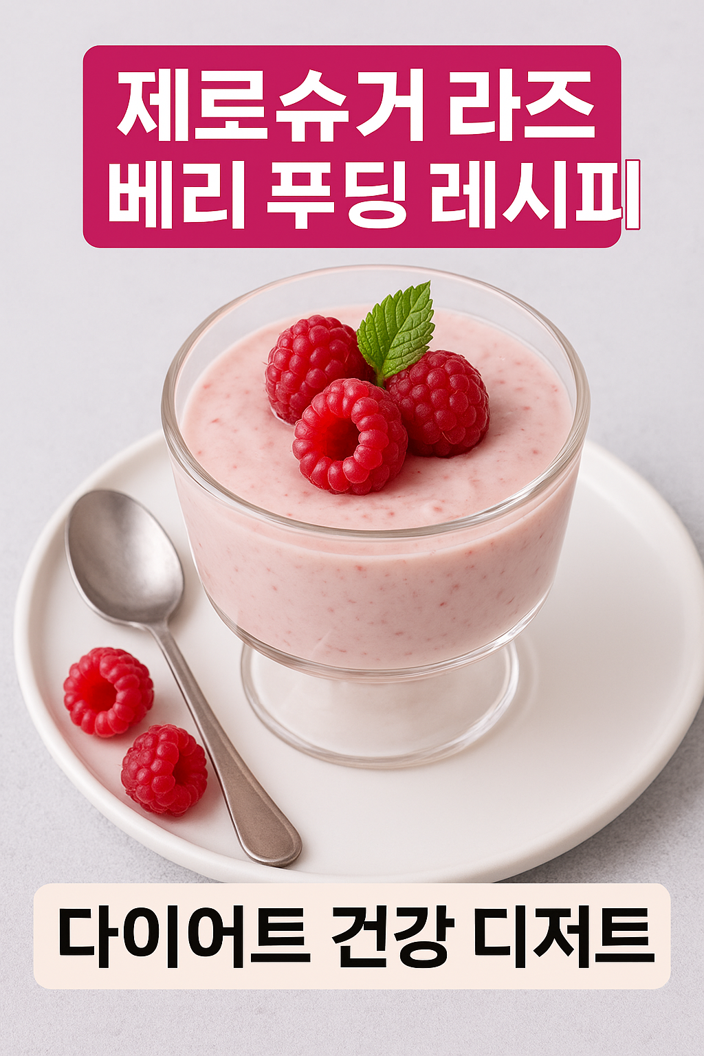 라즈베리 푸딩