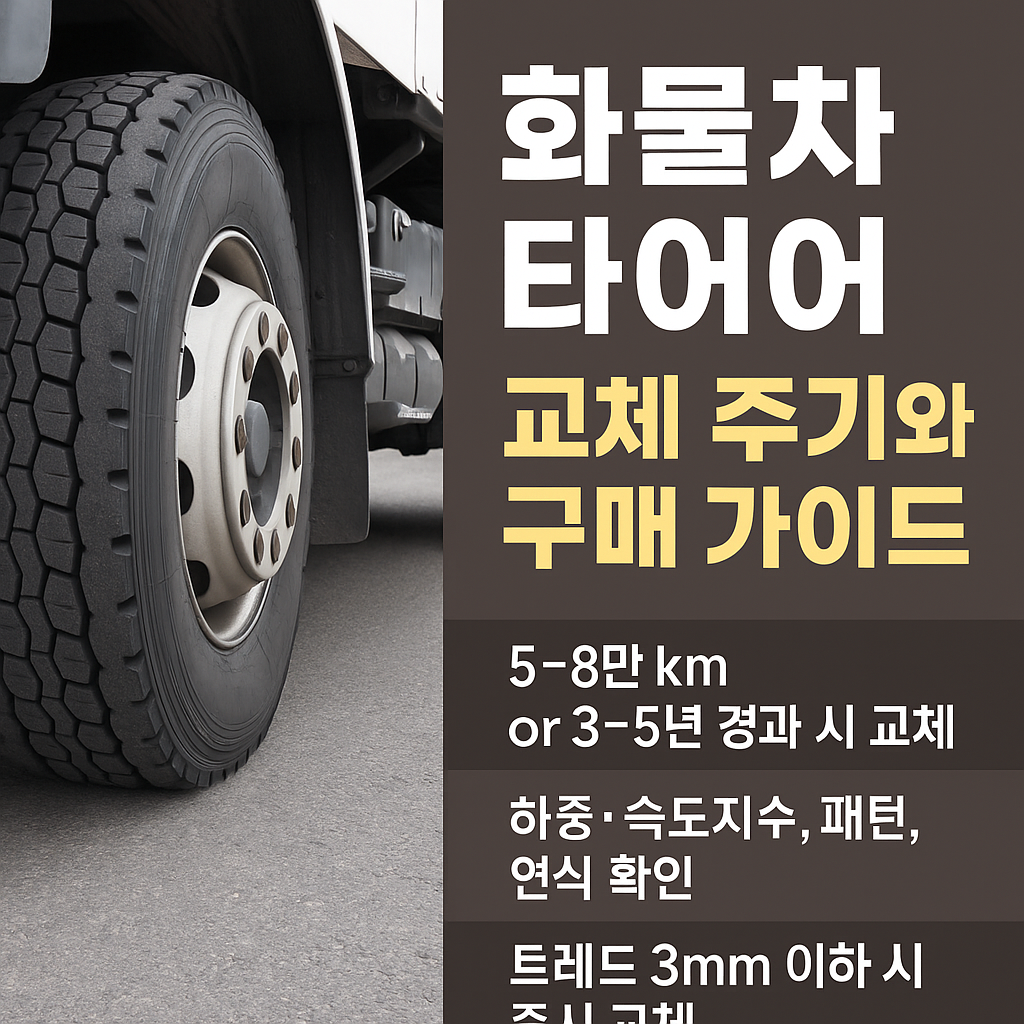 화물차 타이어