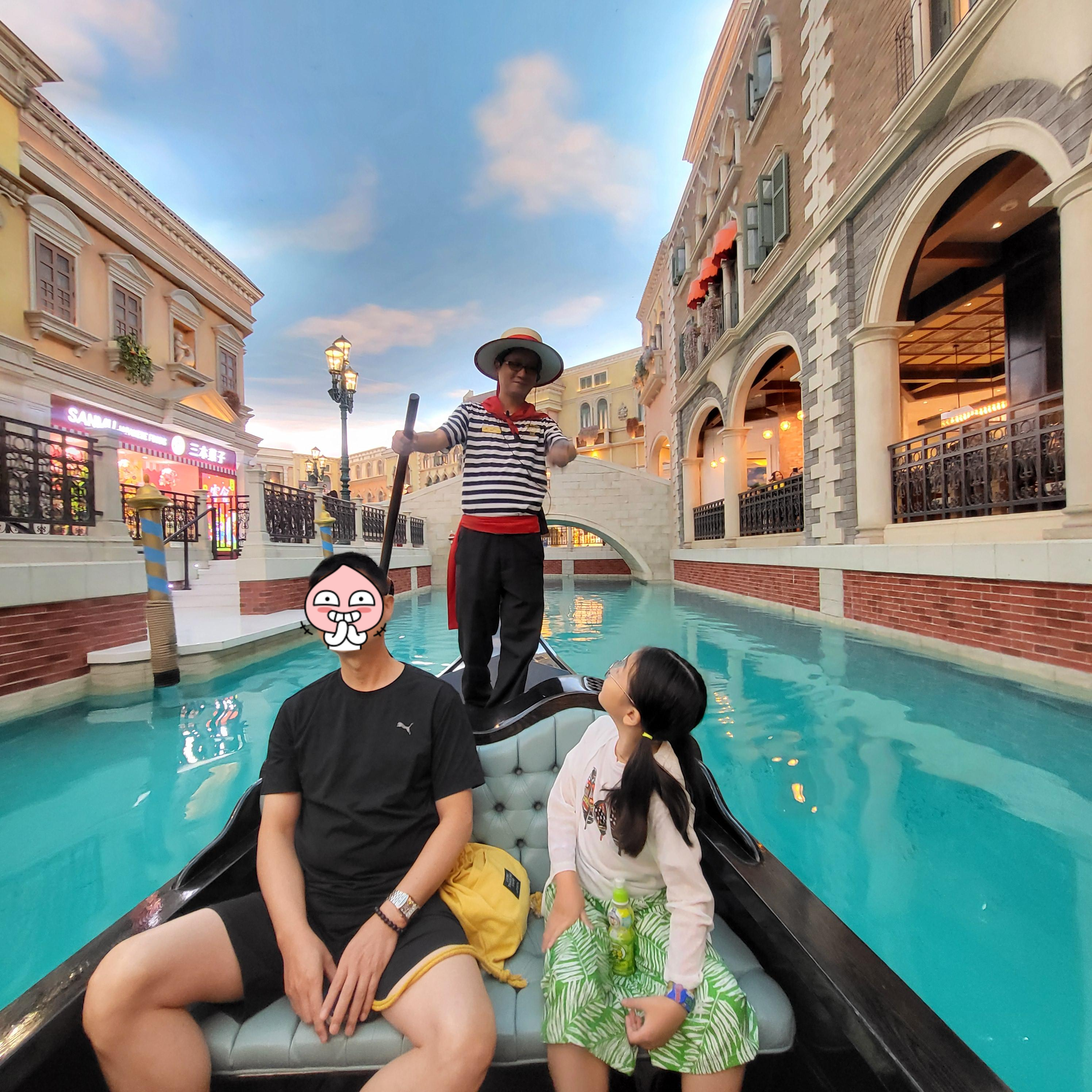 [마카오 여행] 베네치안 곤돌라 가격 &amp; 운행 시간 총정리! 아이와 함께한 낭만 투어