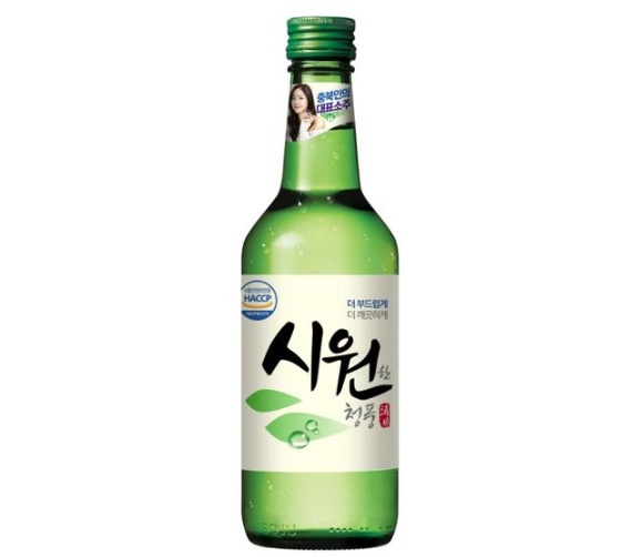 시원한 청풍 소주 사진입니다.