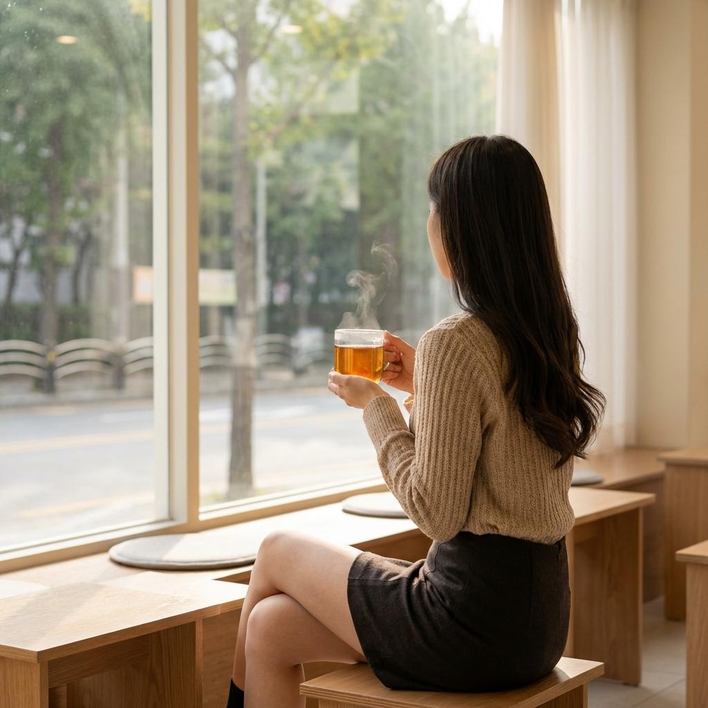 커피 대신 마시는 우엉차 밤잠 설치지 않는 시간대