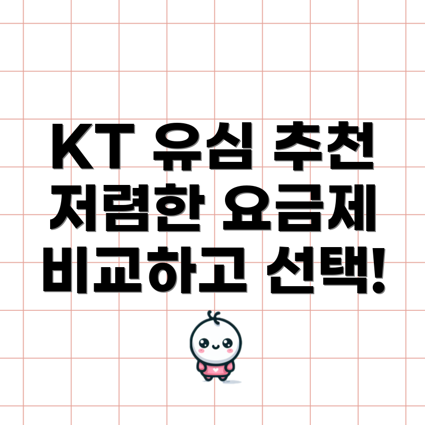KT 알뜰폰 유심 요금제