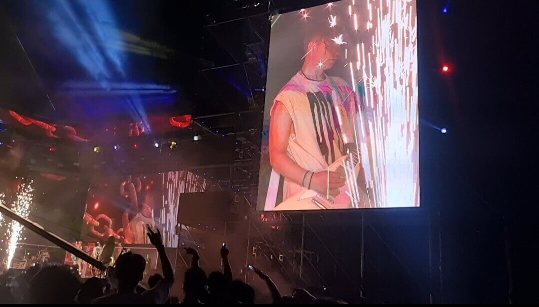 YB 영수증콘서트장면