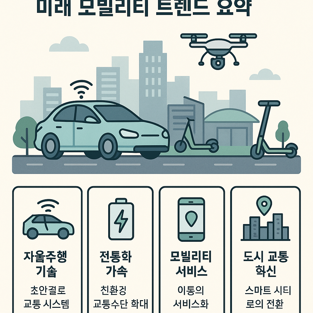 UAM(도심항공모빌리티)과 신개념 교통수단