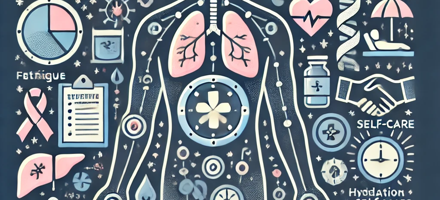 폐암 치료 부작용에 관한 이미지