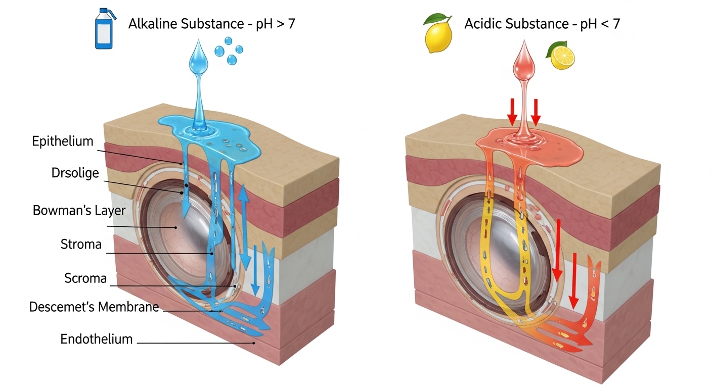 락스가눈에들어갔을때대처법