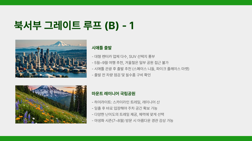 2025 미국 국립공원 로드트립 완벽 가이드: 차량 루트 추천 A to Z