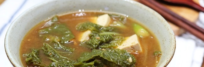 봄동된장국 1