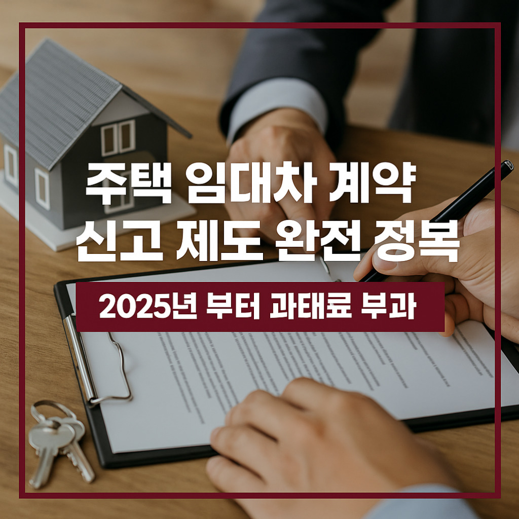 주택 임대차 계약 신고 제도 완전 정복 썸네일