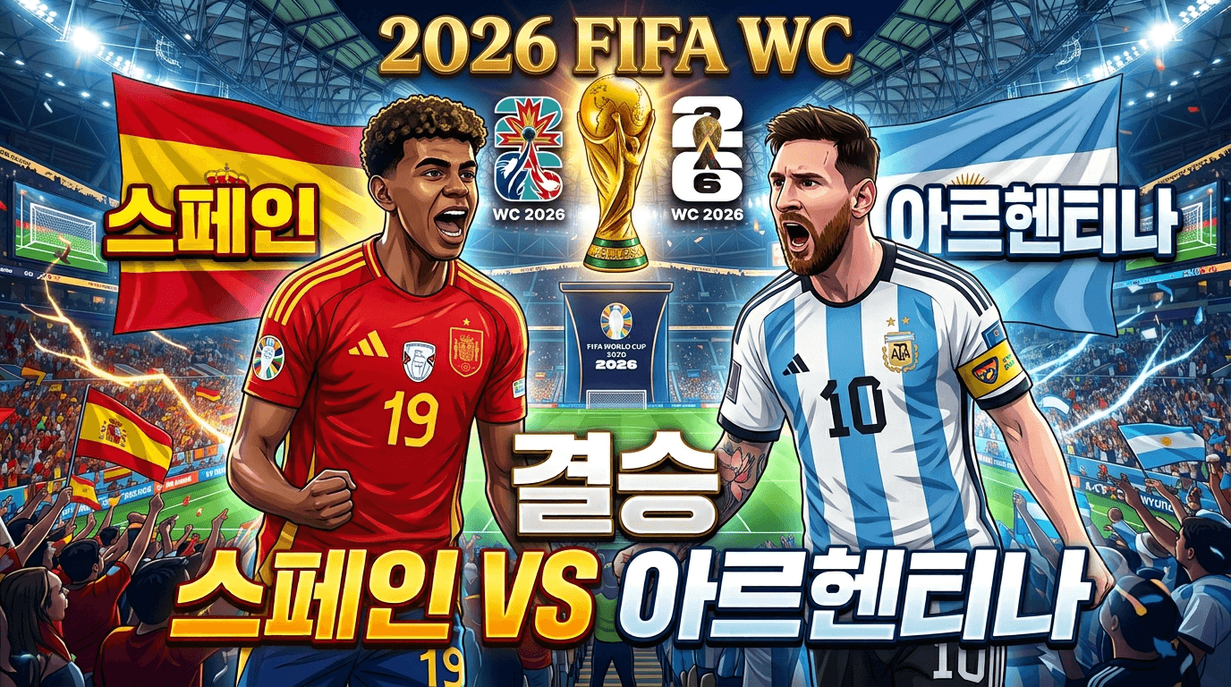 스페인 vs 아르헨티나 결승전