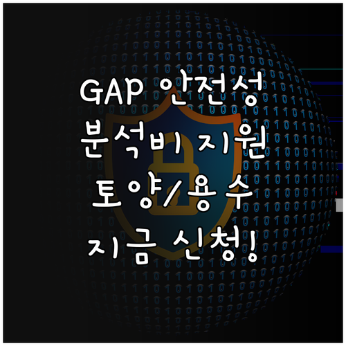 2025 GAP 안전성 분석 지원: ..
