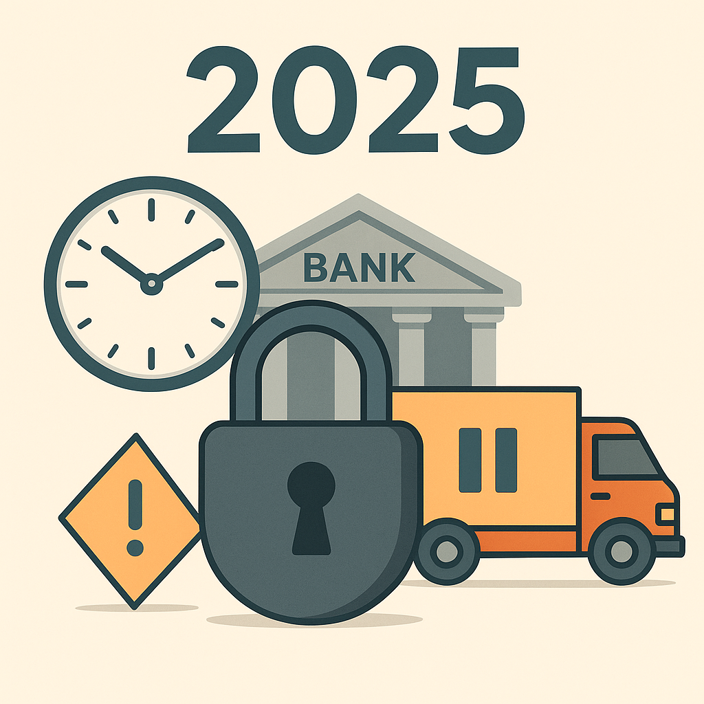 2025 은행 택배 휴무