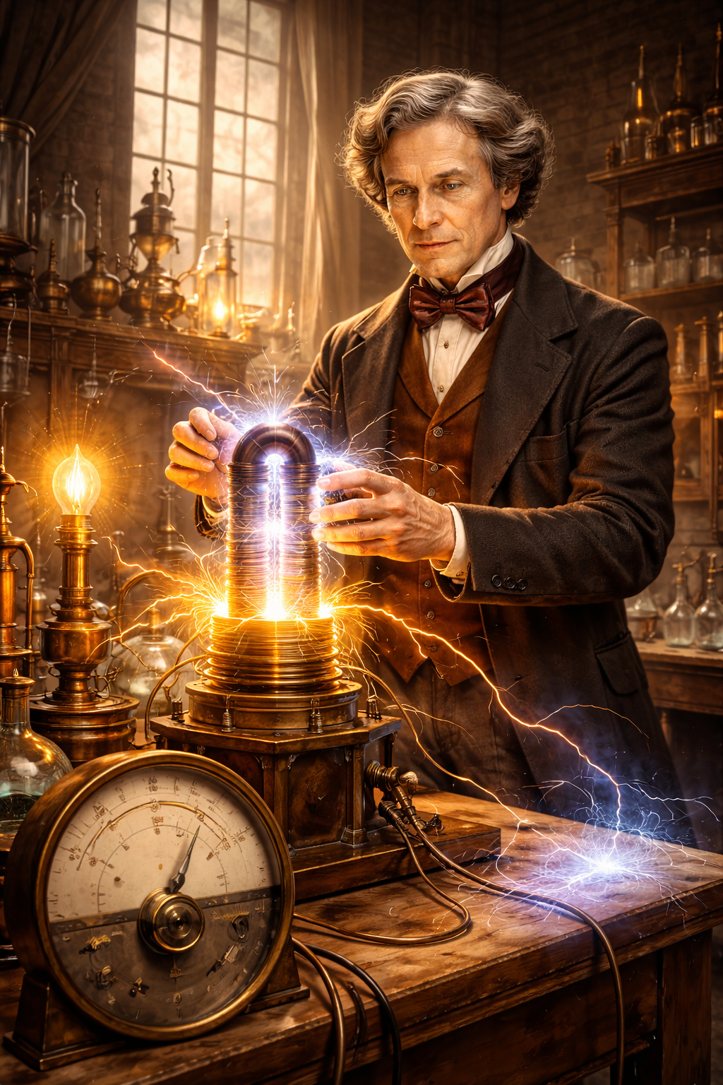 마이클 패러데이의 전자기 유도 법칙 : 실험으로 문명을 움직인 발견