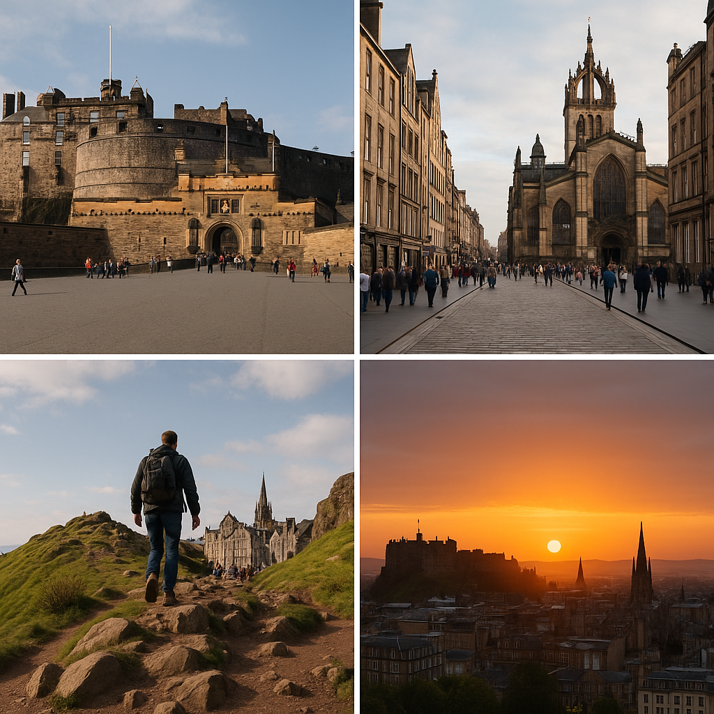 [영국 런던 에든버러 여행] 고성과 언덕 위의 도시, 에든버러 성로열 마일아서스 시트 완벽 정리