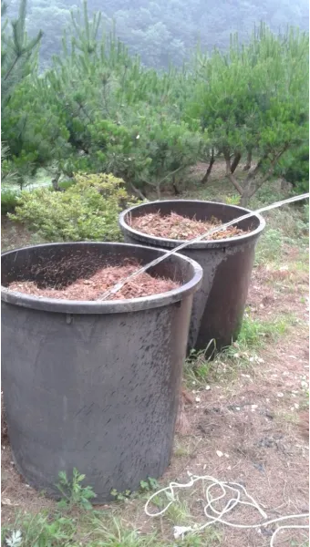 농사 퇴비 만들기 낙엽 음식물 왕겨 EM발효 쉬운 방법_11