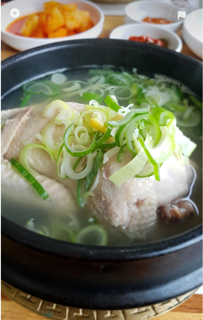 여름철 한식 관련 사진