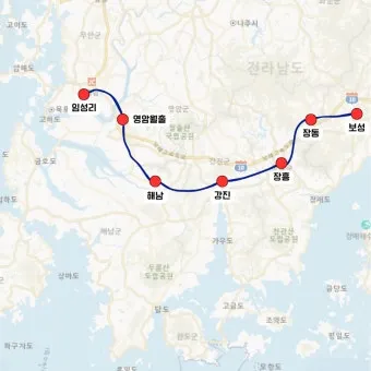 목포순천 사이 운행 열차 개통 시간표 요금 및 영암역 해남역 강진역 장흥역 신보성역 위치 환승 팁_17