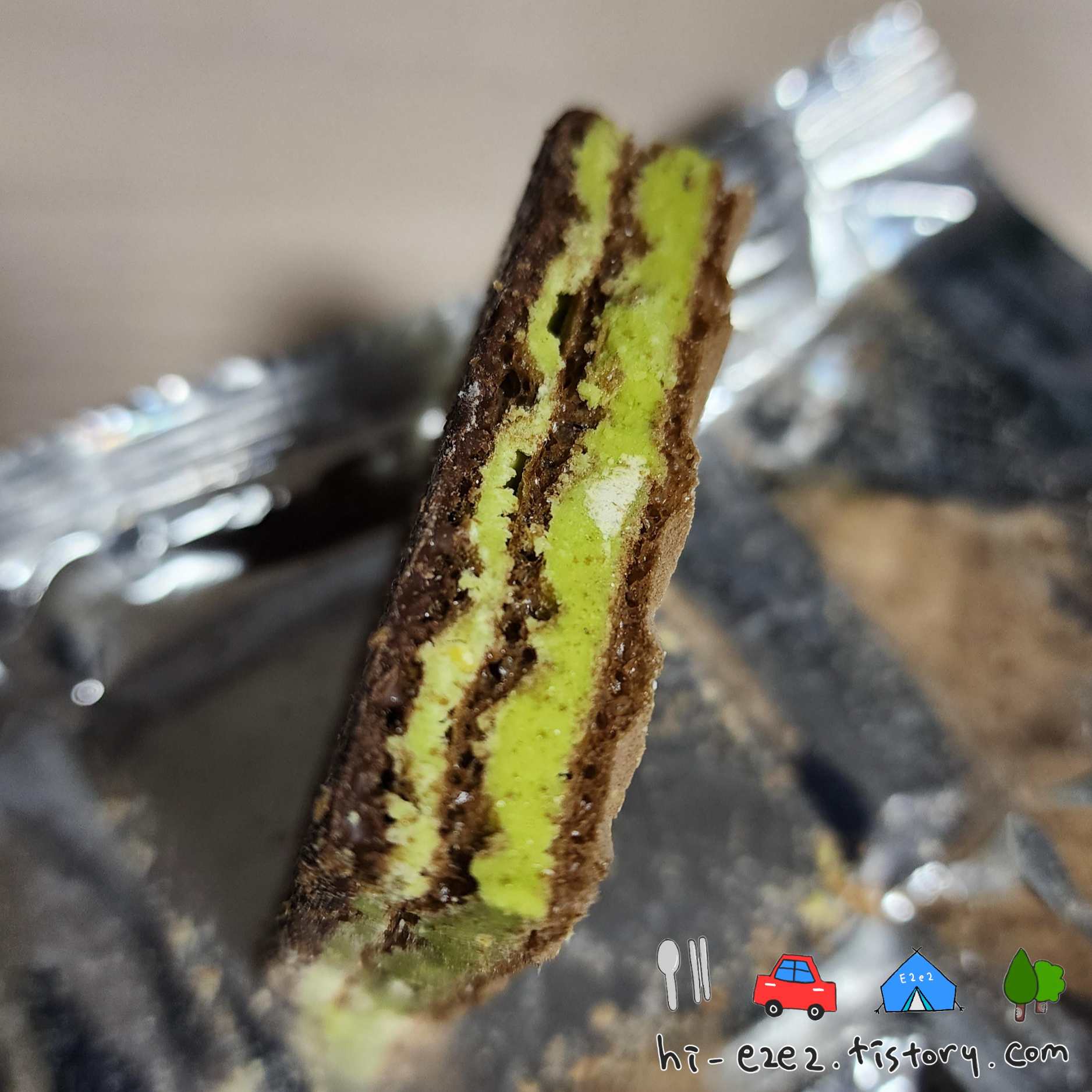 기브미 스퀘어 와퍼 단면