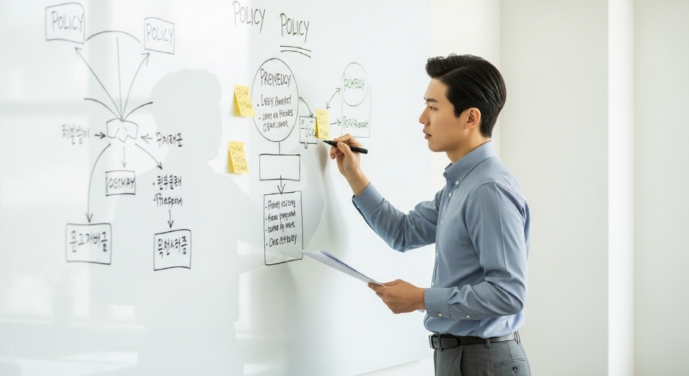 정책 제안 장면