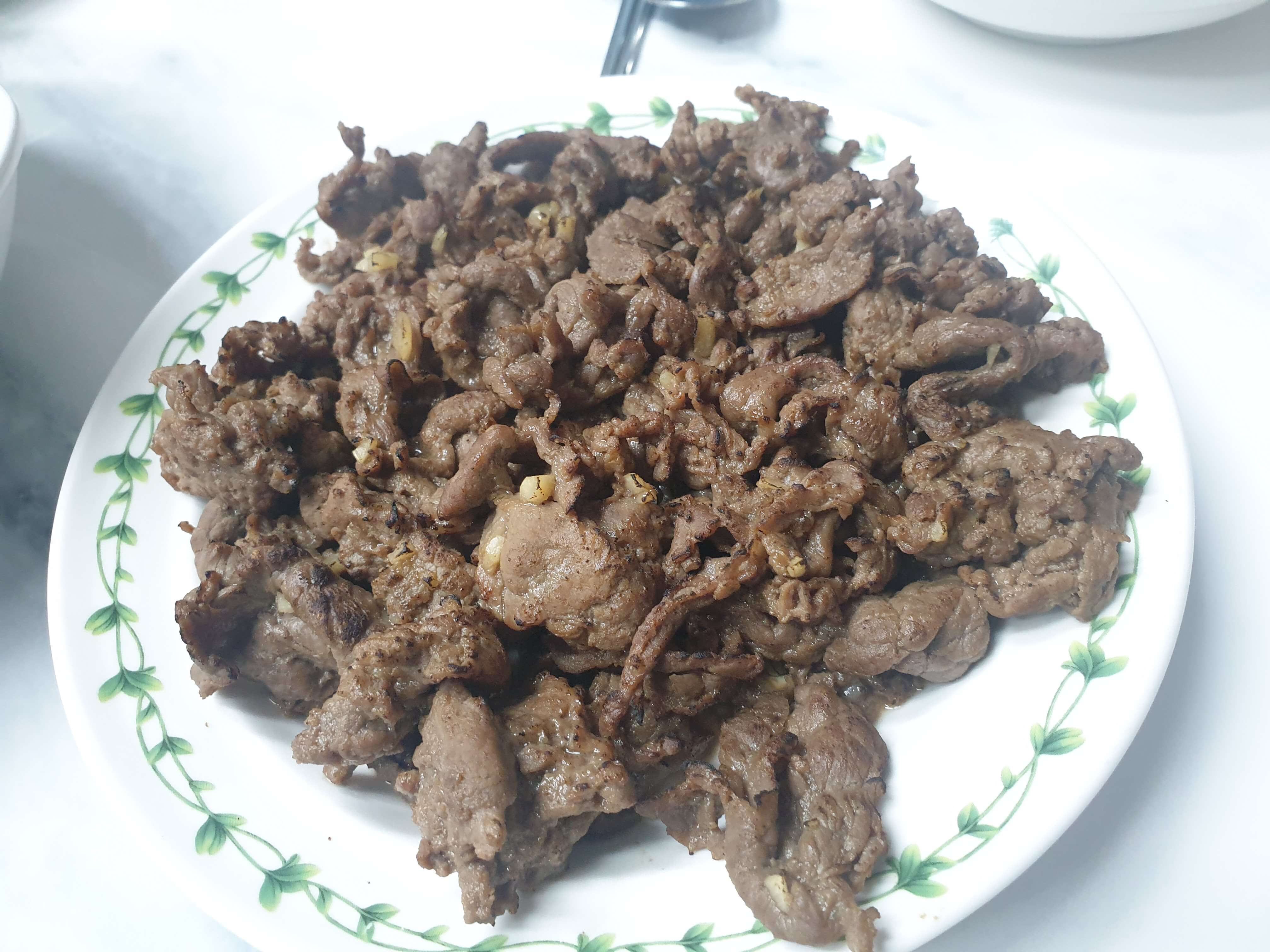 완성된_불향_입힌_불고기