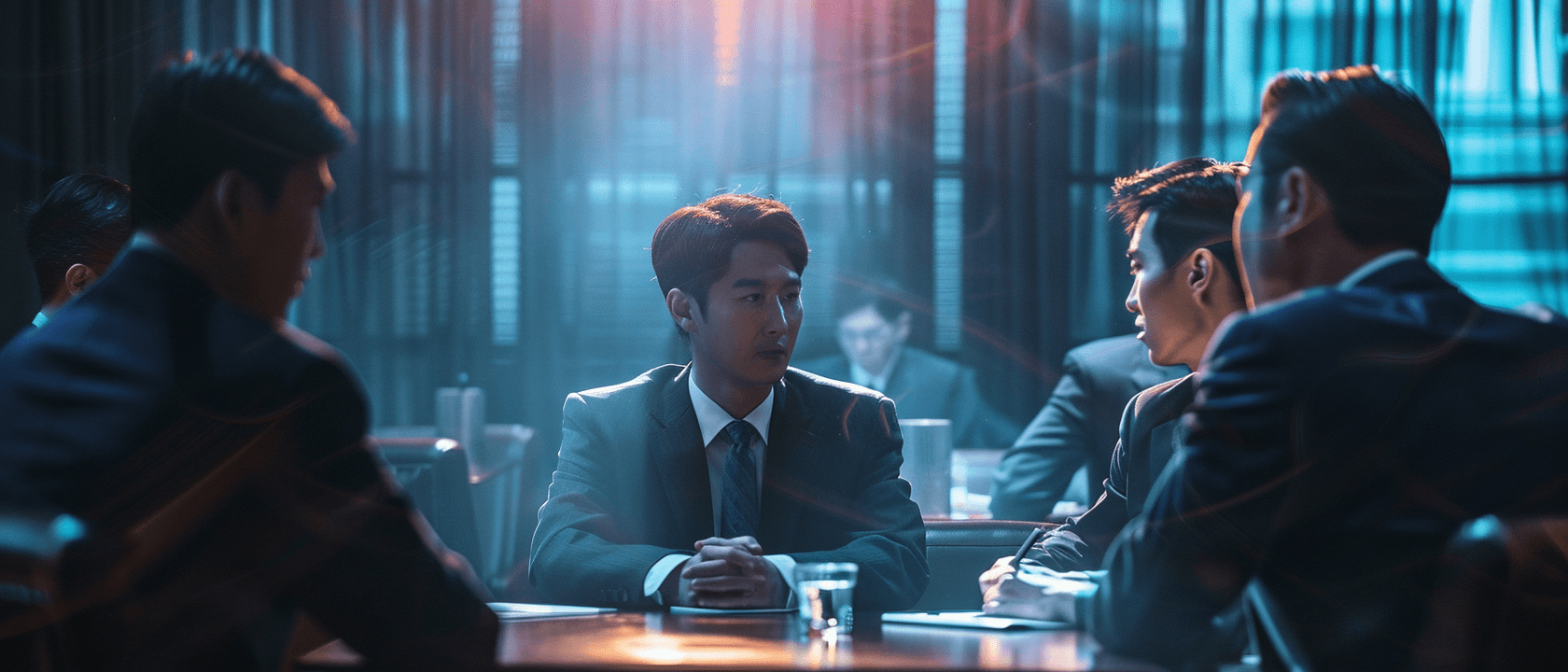 회사에서-논의중인-사람들