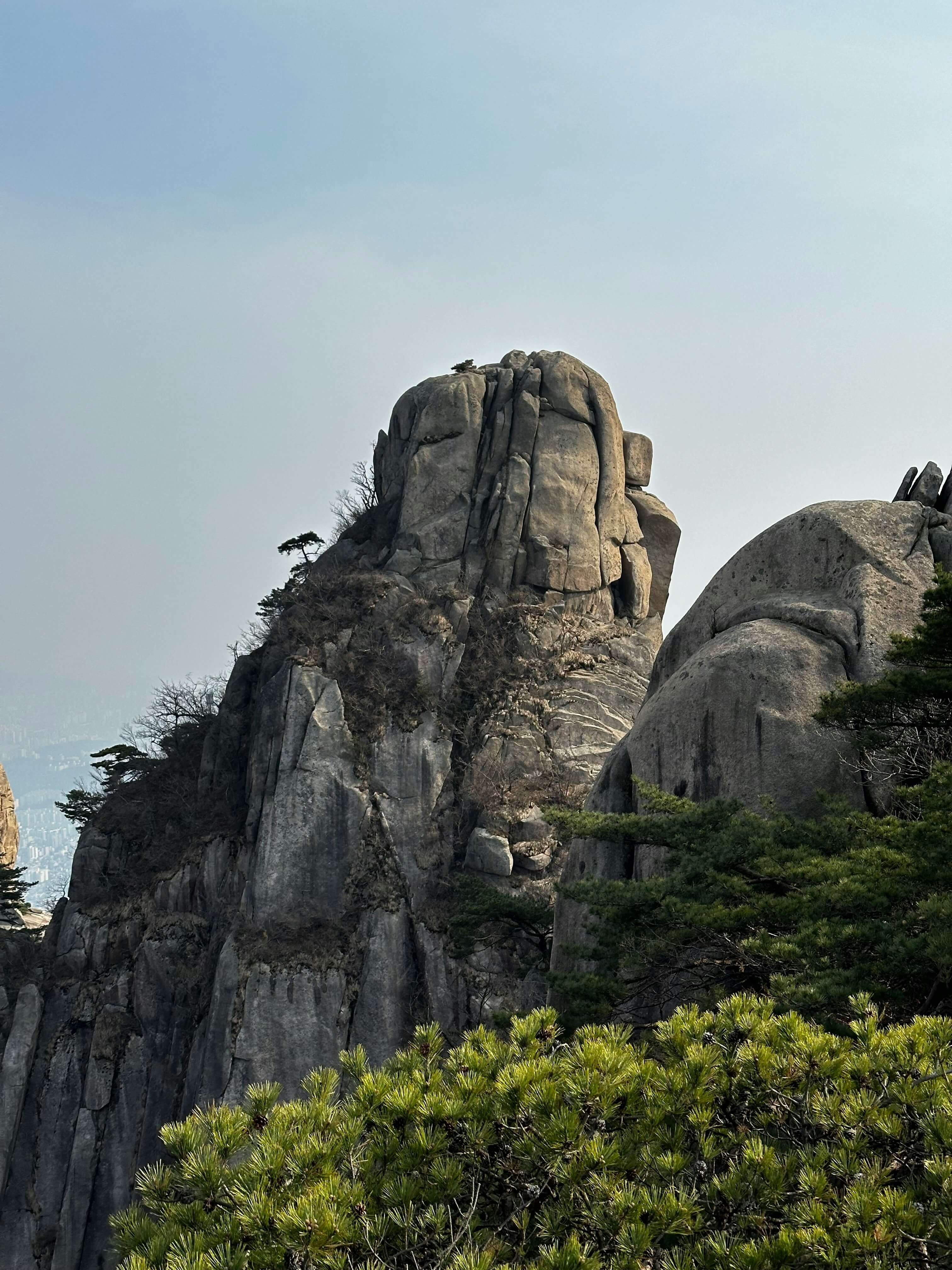 한국 100대명산 지도