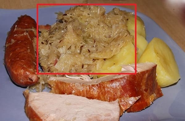 슈바인학센과 사워크라우트 사진