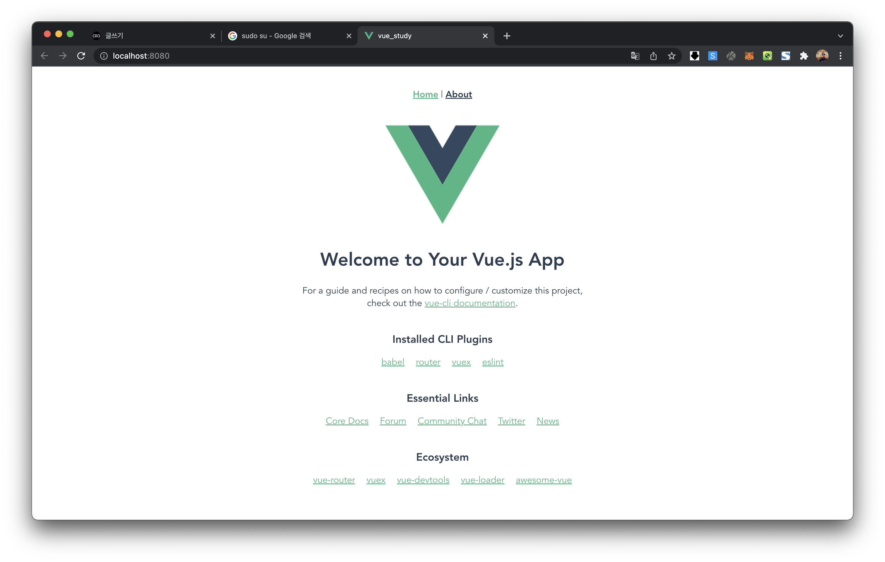 vue.js study