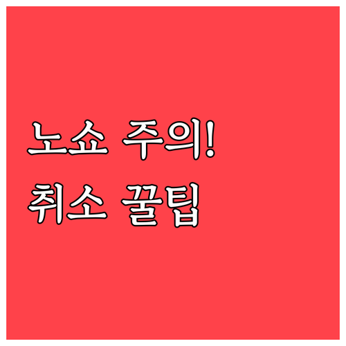 노쇼 주의, 타이라이언에어 취소 수수..