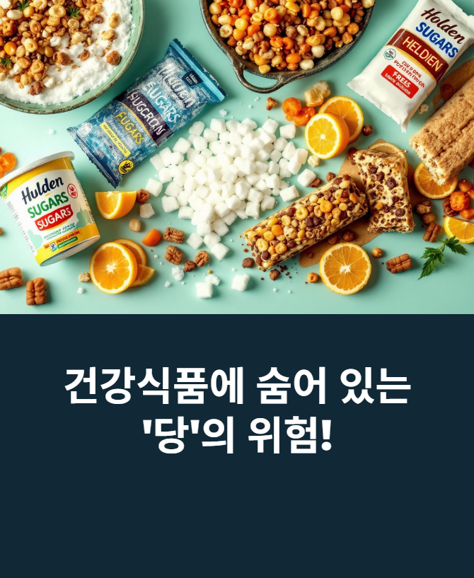 당신의 건강을 위협하는 '숨겨진 당' 찾아내기에 대한 이미지